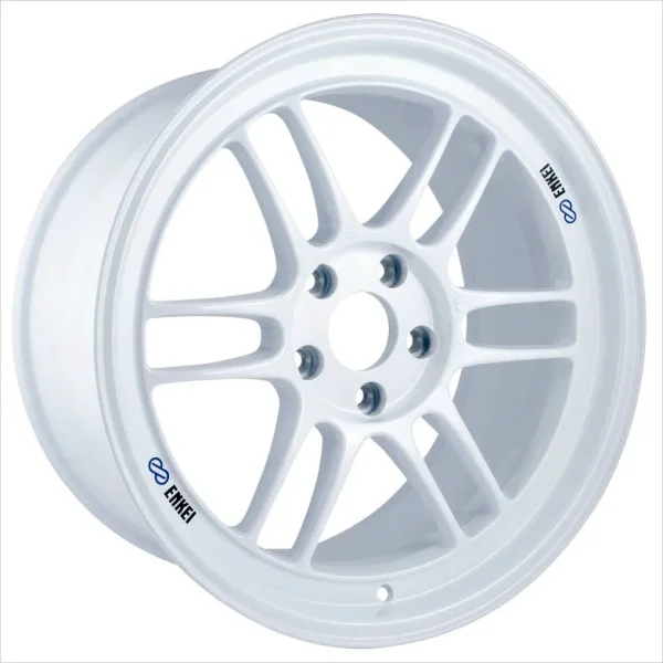 Enkei RPF1 17x9 5x114.3 22mm Offset 73mm Bore Vanquish White Wheel