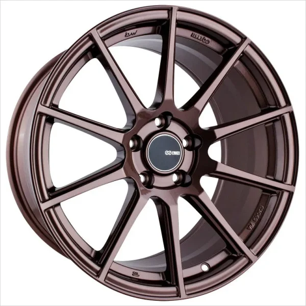 Enkei TS10 18x9.5 35mm Offset 5x114.3 Bolt Pattern 72.6mm Bore Dia Copper Wheel
