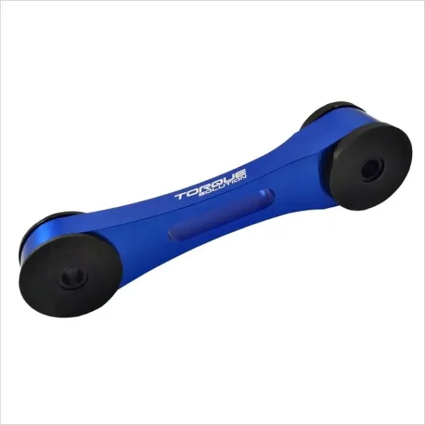 Torque Solution Billet Aluminum Pitch Stop Tranny Mount: Subaru - Blue
