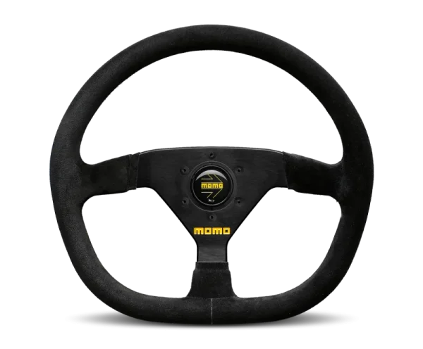 Momo MOD88 Steering Wheel 320 mm -  Black Suede/Black Spokes