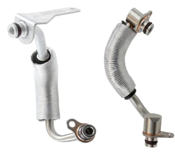 BMW F25 X3 x/sDrive28i Turbocharger Coolant Line Kit By Rein 11538853292 & 11538853293