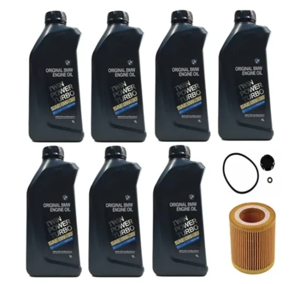 BMW F30 3-Series Oil Filter Service Kit OEM 83212365950