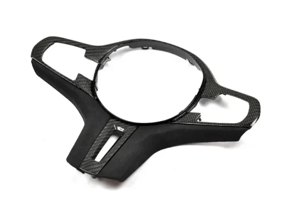 AutoTecknic Carbon Fiber Alcantara Steering Wheel Trim (non-heated) BMW G01 X3 / G02 X4