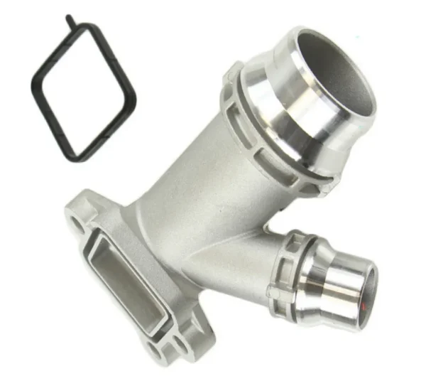 BMW E9X 335d Coolant Connector Flange By Rein 11127806196 (Aluminum Upgrade)